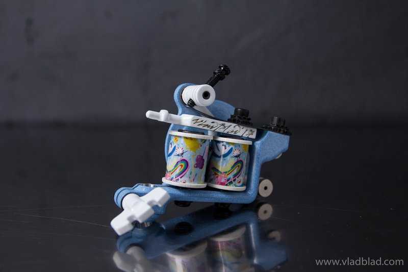Vlad Blad Ice King Seawolf Tattoo Machine — Coil View