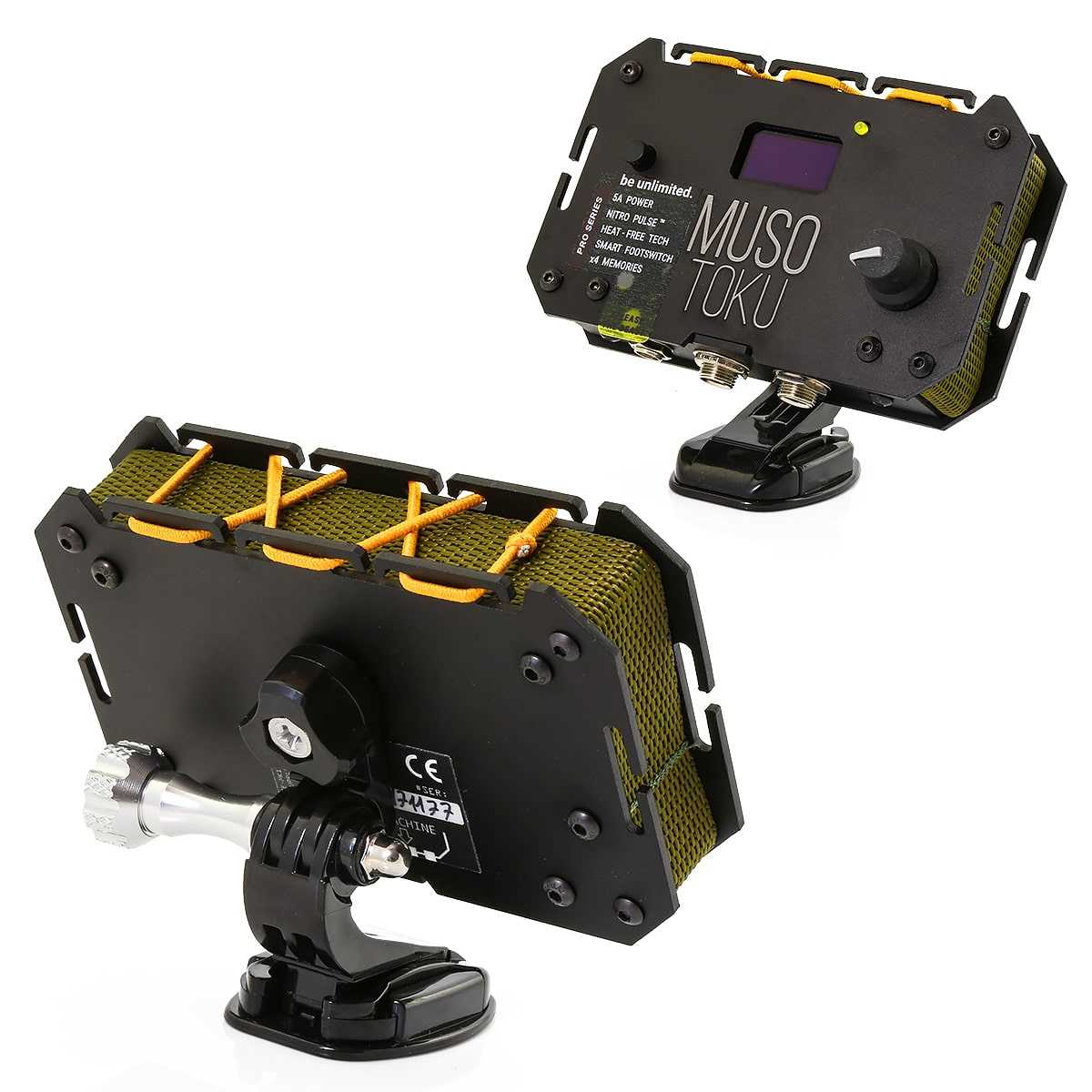 Musotoku Tattoo Power Supply — Black — Packaging and Accoutrements