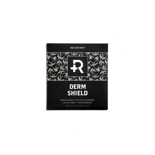 Recovery Derm Shield — 4" x 4" Sheets — Pack of 10