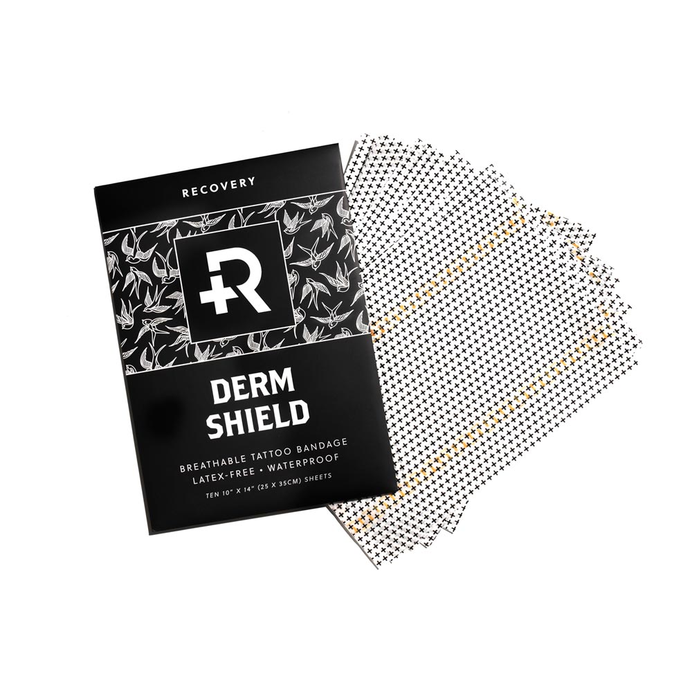 Recovery Derm Shield — 10" x 14" Sheets — Box of 10
