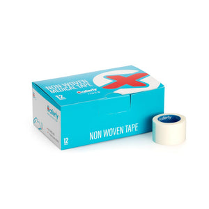 Saferly Non-Woven Paper Medical Cloth Tape — Case of 12 Rolls - Painful Pleasures