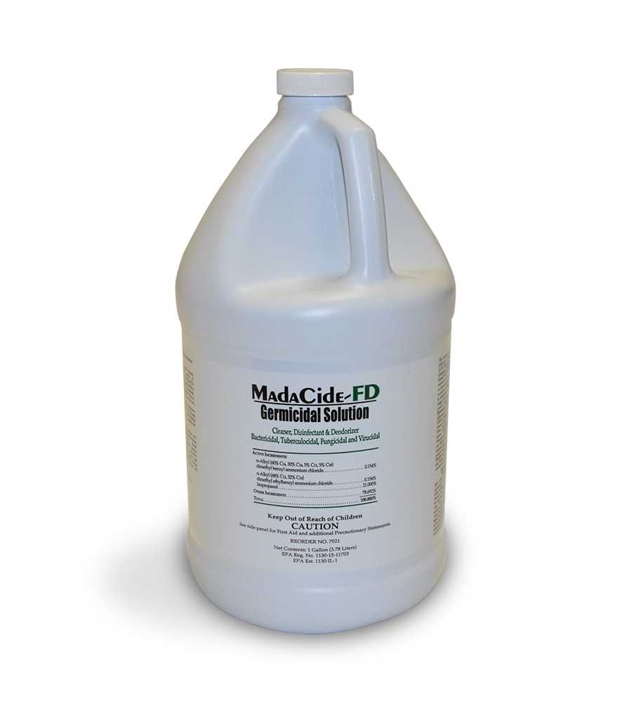 Madacide-FD - Hospital Grade Disinfectant - 1 Gallon