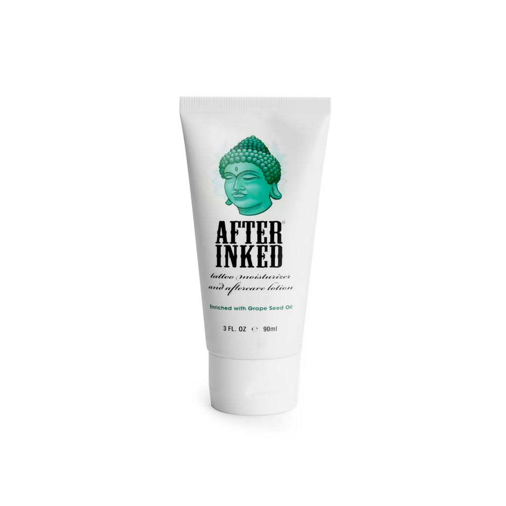 After Inked Tattoo Moisturizer and Lotion — Tattoo Aftercare — 3oz — Case of 12