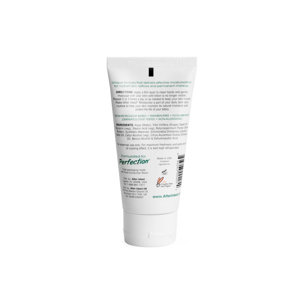 After Inked Tattoo Moisturizer and Lotion — Tattoo Aftercare — 3oz — Case of 12