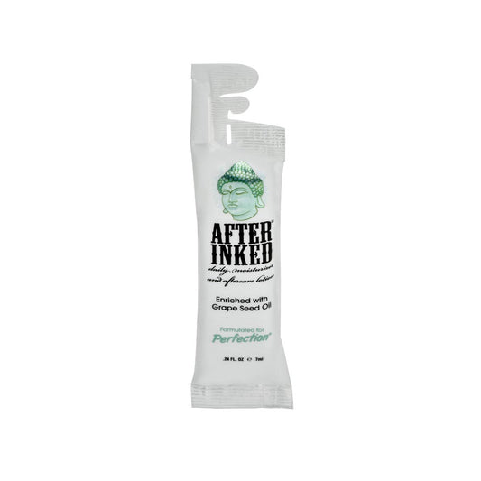 After Inked Tattoo Moisturizer and Lotion — Tattoo Aftercare — 7ml — Price Per Pillow Pack