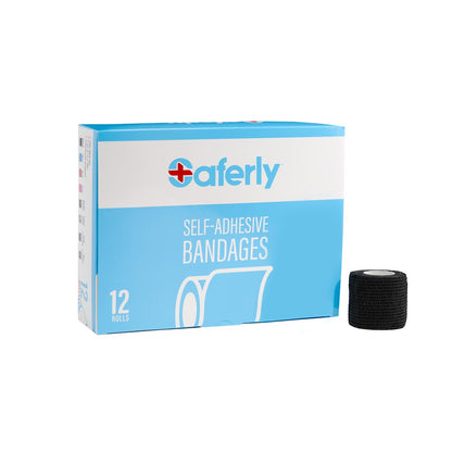 Saferly 2" Medical Cohesive Wraps — Case of 12