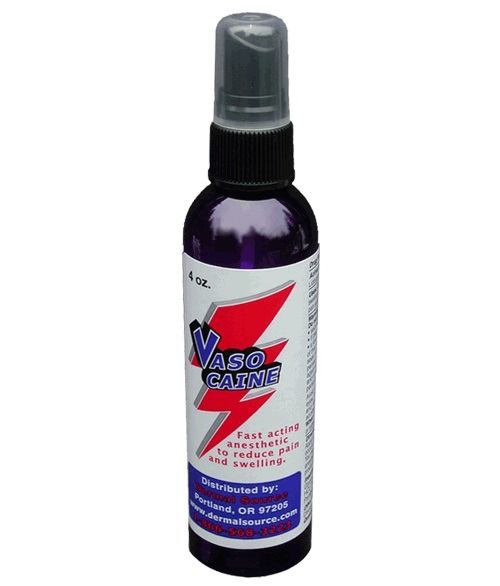 Five-Star Vasocaine Topical Anesthetic Spray — 4oz Bottle