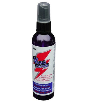 Five-Star Vasocaine Topical Anesthetic Spray — 4oz Bottle - Painful Pleasures