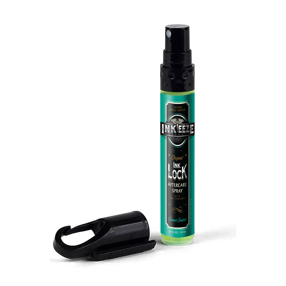 INK-EEZE Tattoo Aftercare Mini Spray - 10ml Travel Bottle