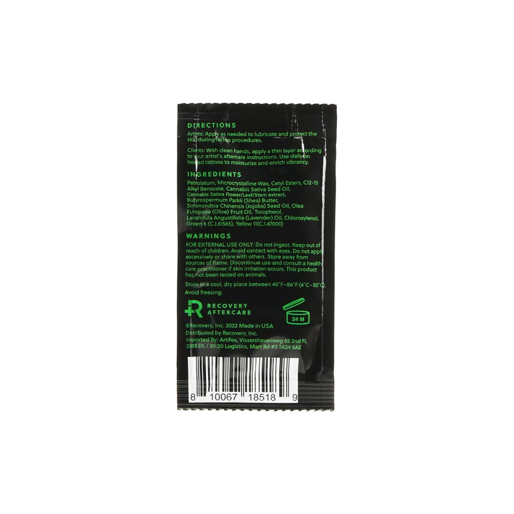 Recovery Tattoo Glide + CBD — 5g Pouch