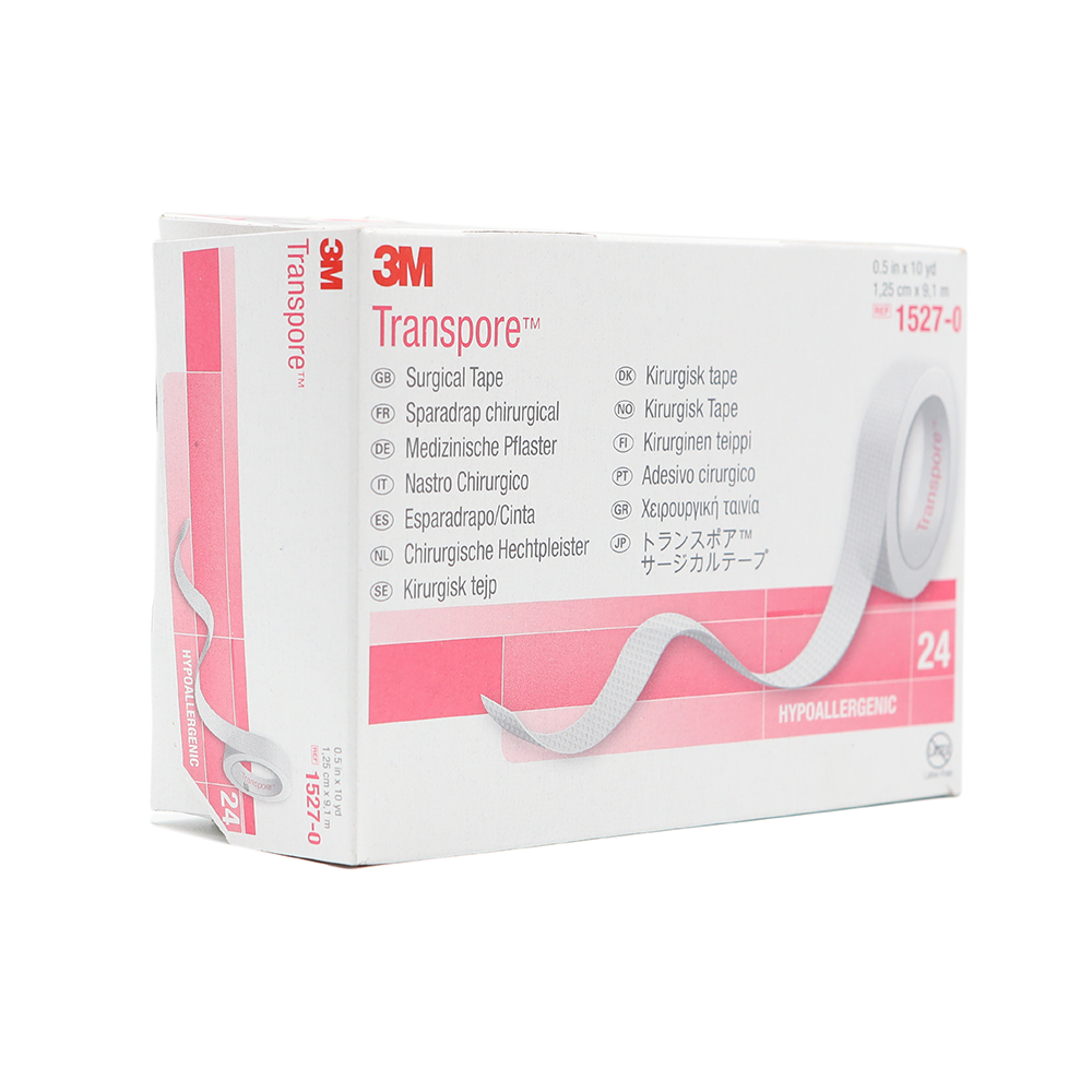 3M Transpore (Clear) Surgical Tape - “ 1/2"