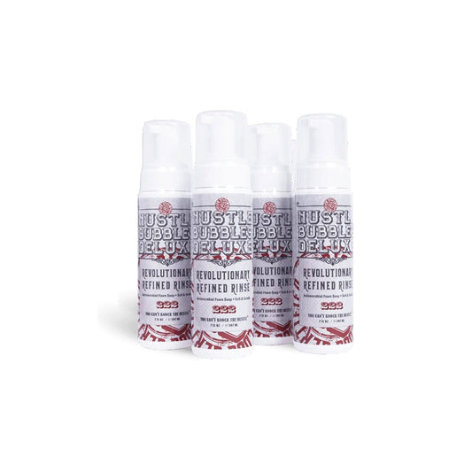 Hustle Bubbles Deluxe Foamer Antimicrobial Soap — 7 fl oz — Case of 12 Bottles