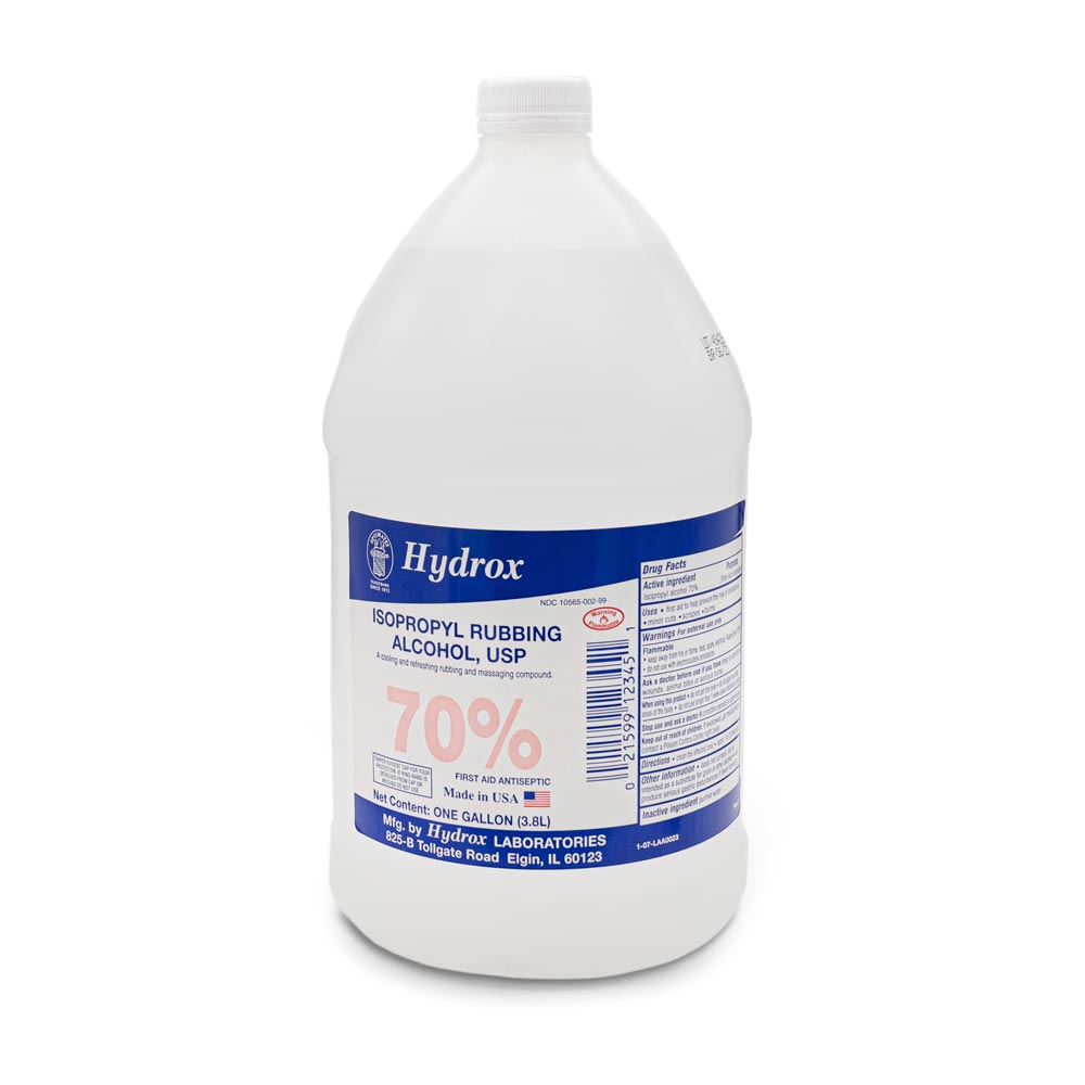 Isopropyl Alcohol 70% — One Gallon