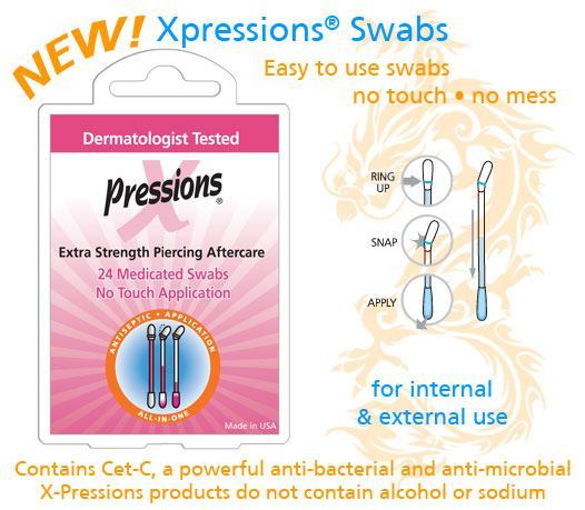 X-Pressions Extra Strength Liquid Swabs