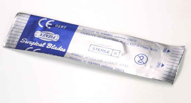 Sterile #10 Scalpel Blades for Scarification