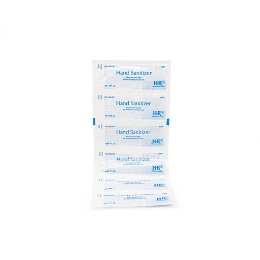 HR Hand Sanitizer — 3g — Strip of 6 Foil Packets