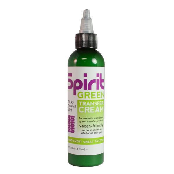 Spirit Green Stencil Transfer Cream for Green Tattoo Stencil - 2oz. Bottle