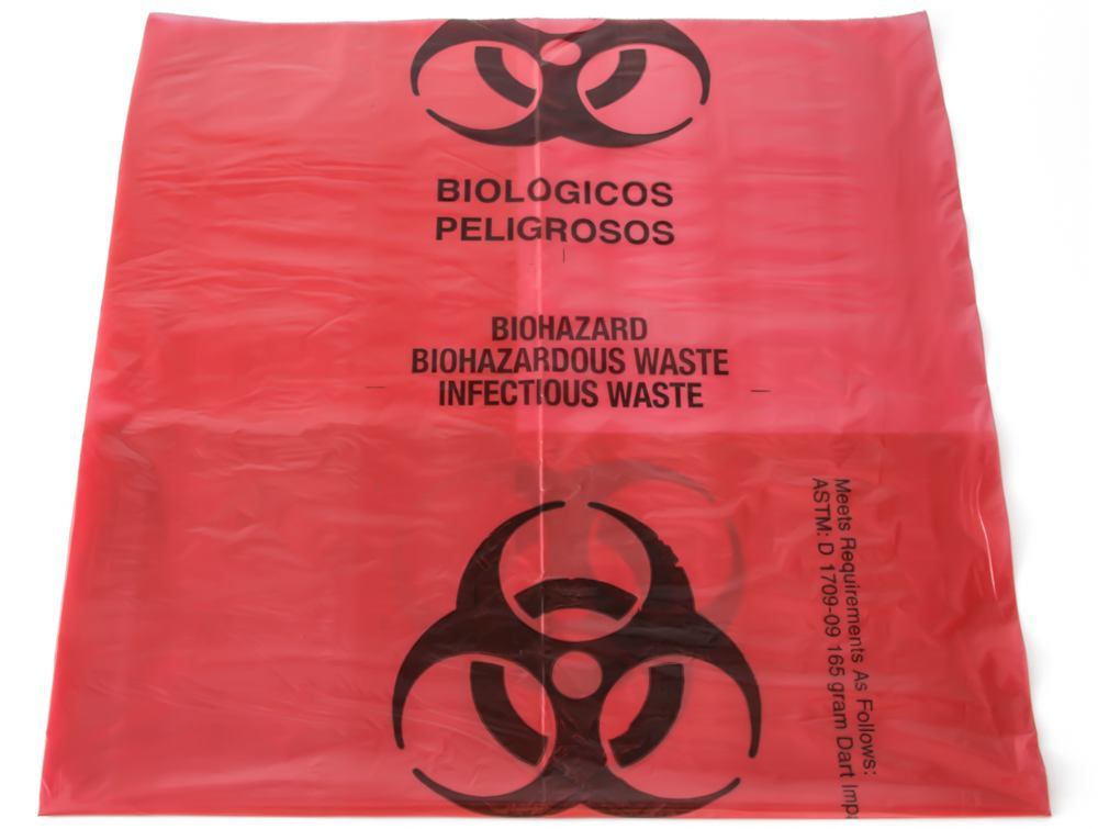 Biohazard Red 10 Gallon Single