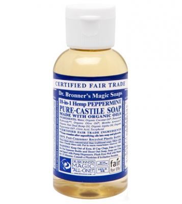 Dr. Bronner's Magic Soaps Peppermint Pure-Castile Soap - 2oz. Bottle