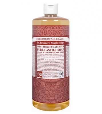 Dr. Bronner's Magic Soaps Eucalyptus Pure-Castile Soap - 32oz. Bottle