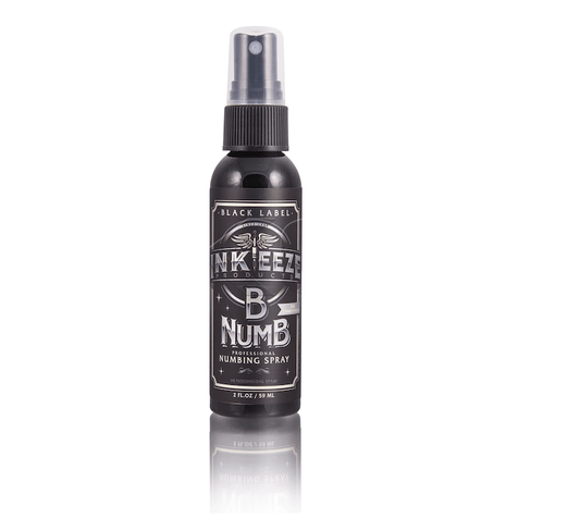 INK-EEZE Black Label Numbing Spray - 2oz Bottle