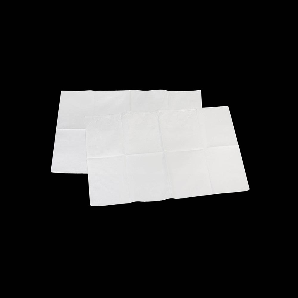 Disposable Dynarex Medical Pillow Cases —Aerial View on White