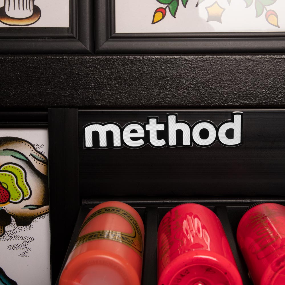 Method Promo Sticker — Modular Tattoo System (multiple)