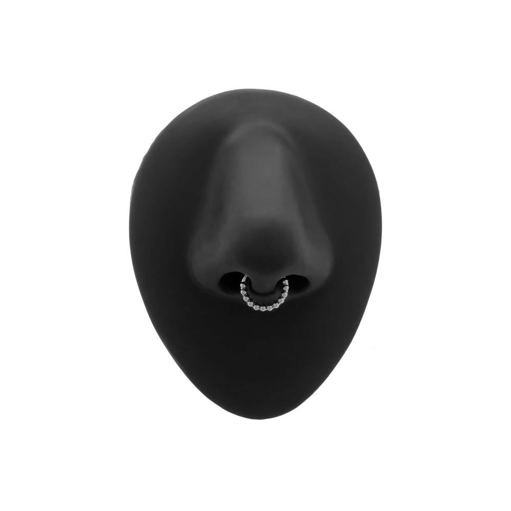 Tilum 16g Beaded Channel Titanium Clicker - Price Per 1