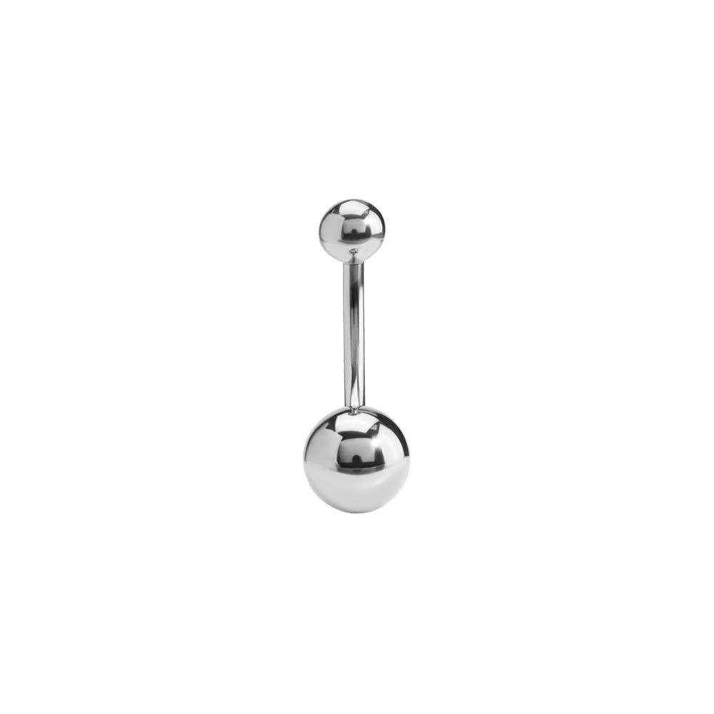 Tilum Internally Threaded Simple Titanium Belly Button Ring — Pick Size