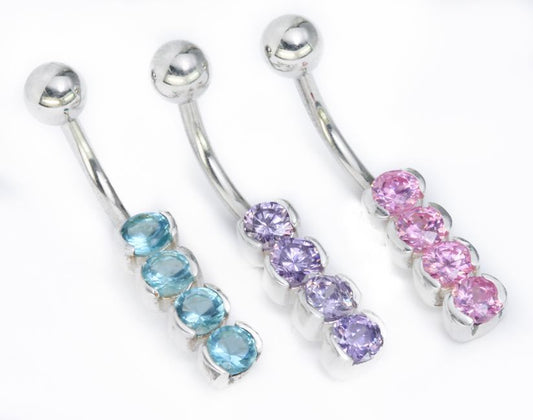 Dior Belly Ring  Belly rings, Ring shopping, Sterling silver rings