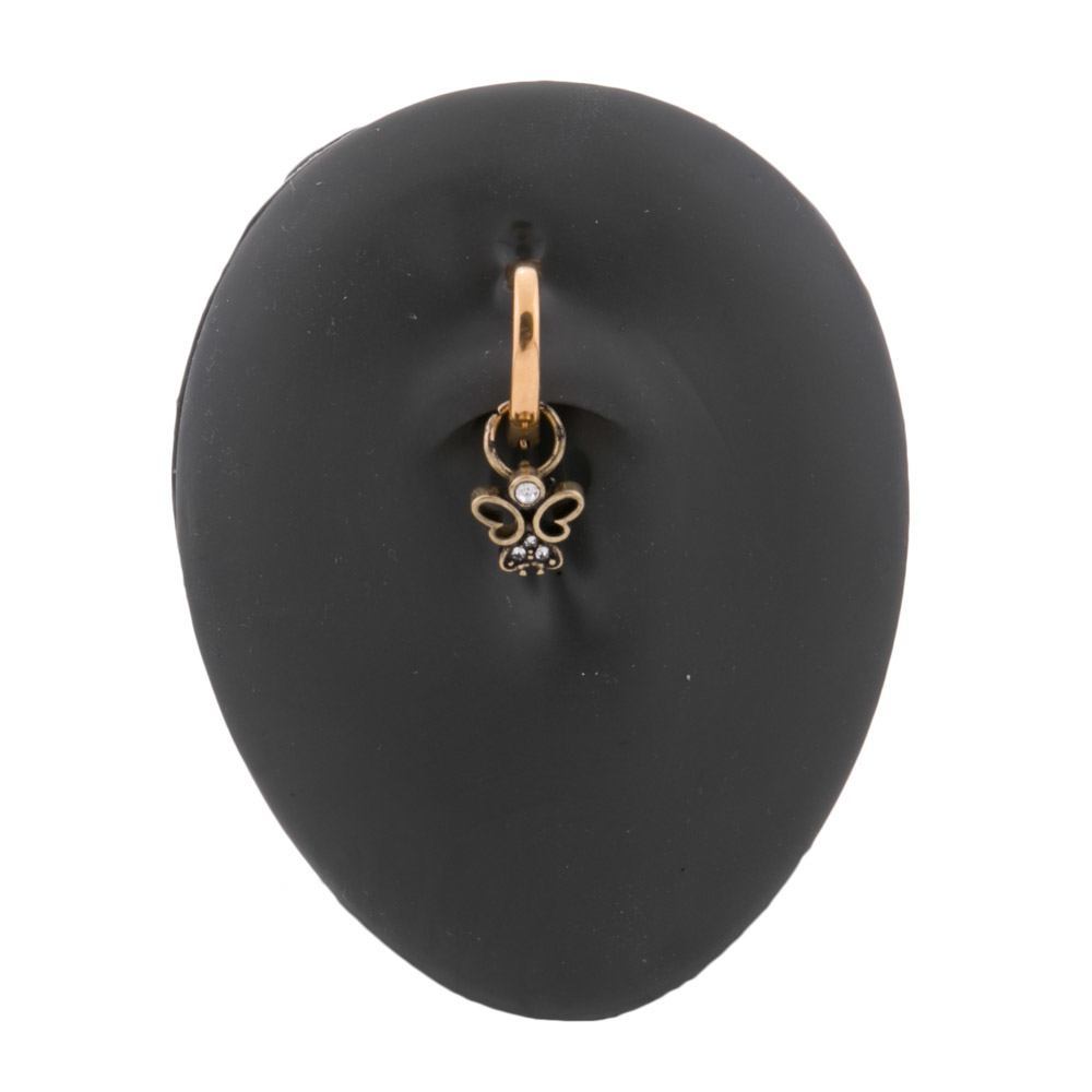 Guardian Angel PVD Gold Clicker — Open Clicker Mechanism
