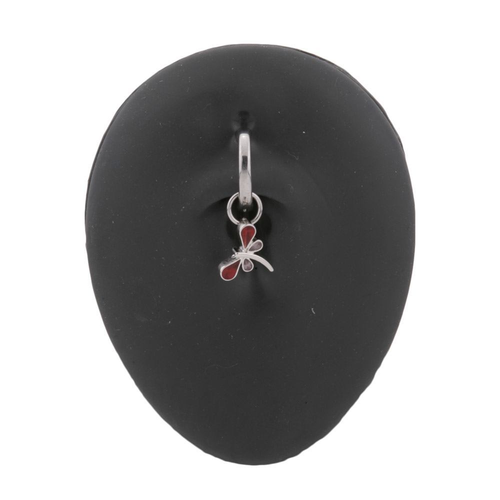 Fiery Dragonfly Steel Clicker — Open Clicker Mechanism