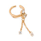 PVD Gold Crystal Bow Steel Clicker