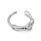 Asymmetric Loop Crystal Steel Clicker