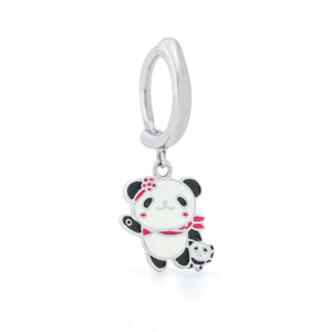 14g 3/8” Panda Friends Clicker Ring — Price Per 1 - Painful Pleasures