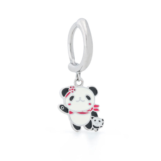 14g 3/8” Panda Friends Clicker Ring — Price Per 1