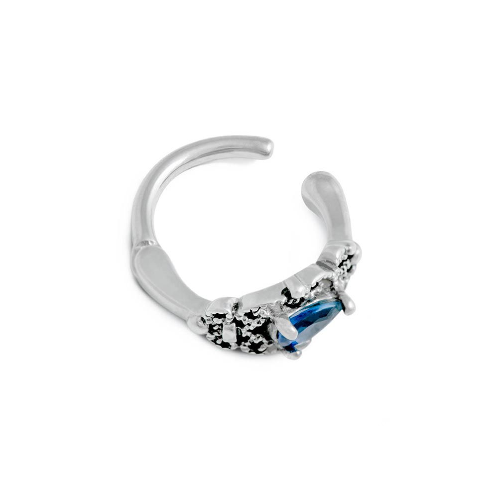 Sapphire Nobility Clicker Ring — Clicker Mechanism