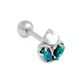 16g 5/16” Enchanted Opal Flower Straight Barbell — Price Per 1