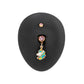 14g 3/8” PVD Gold Unicorn Magic Dangle Belly Button Ring — Externally Threaded Top Ball