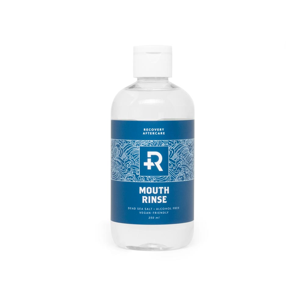 Recovery Aftercare Sea Salt Mouth Rinse — Alcohol Free Oral Piercing Aftercare — 8oz