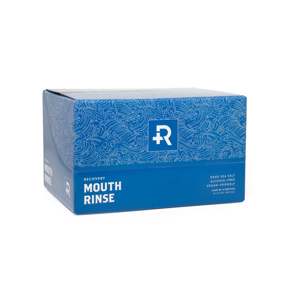 Recovery Mouth Rinse – Back Label