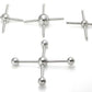14g Multiple Tap Ball 4 Tapped Ends - 5mm 6mm or 8mm Balls - Price Per 1 Ball