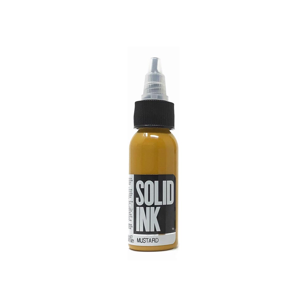 Mustard — Solid Ink — 1oz Bottle