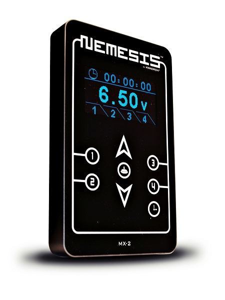 Nemesis MX-2 Professional Tattoo Power Supply by Kwadron