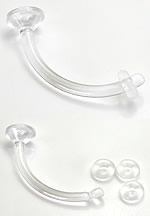 14G NAVEL RETAINER BELLY BUTTON RING HIDE IT - Painful Pleasures