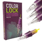Color Lock Cartridge Tattoo Needles — Open Tip — Box of 10