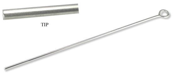 Professional Tattoo Needle Bars with Round Tip - 100 Bars