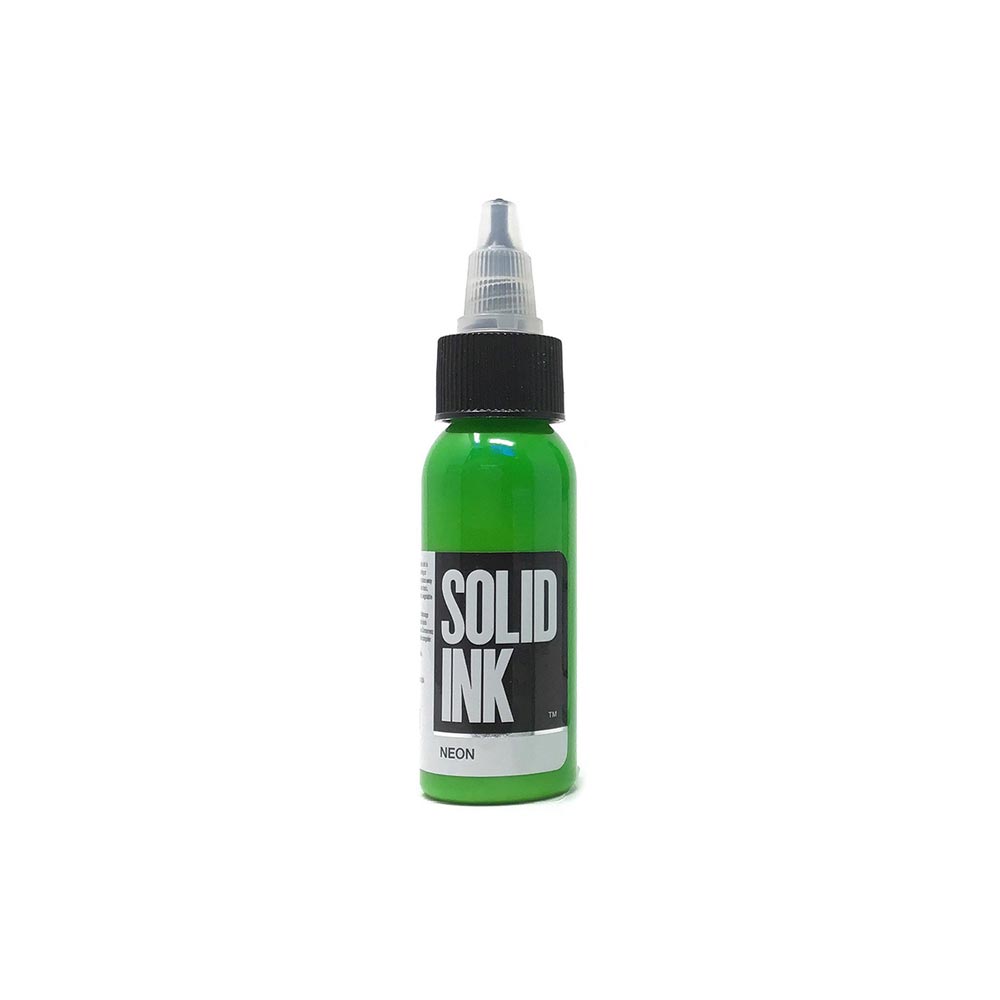 Neon — Solid Ink — Pick Size