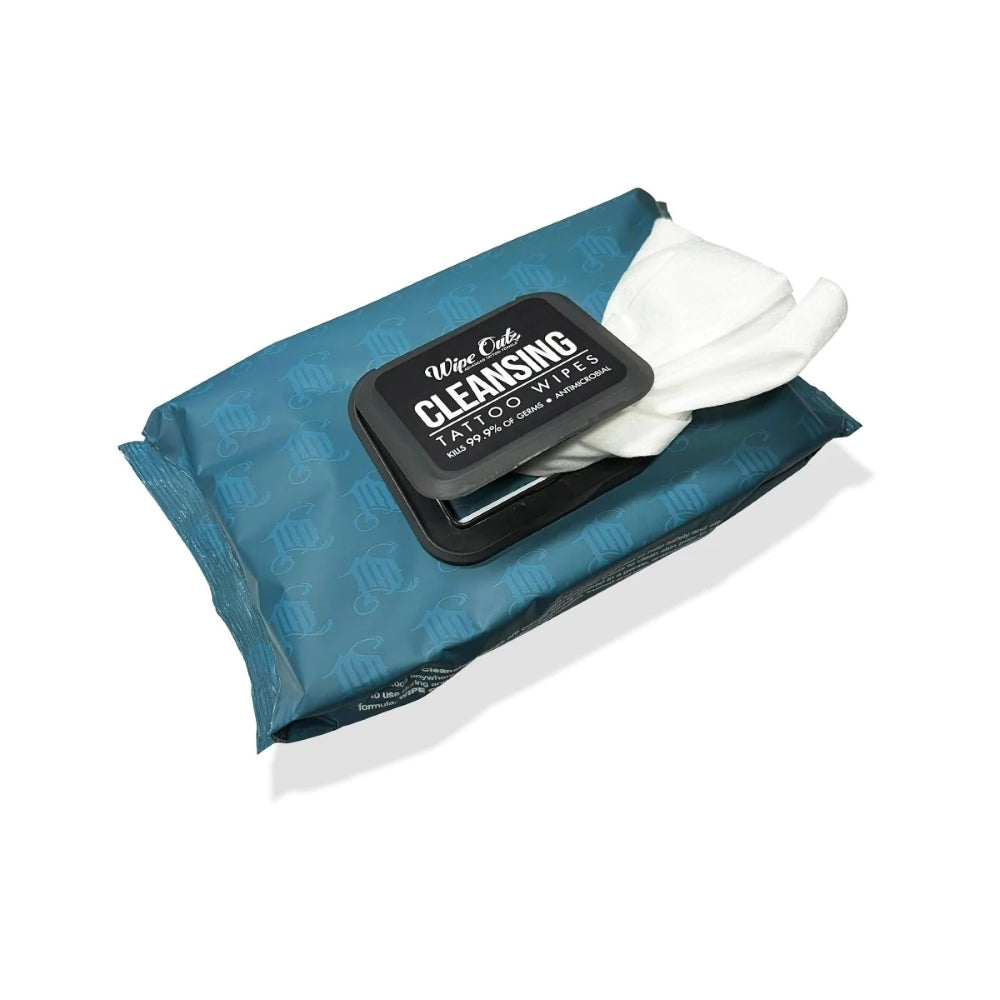 Wipe Outz Cleansing Tattoo Wipes — Pack of 40