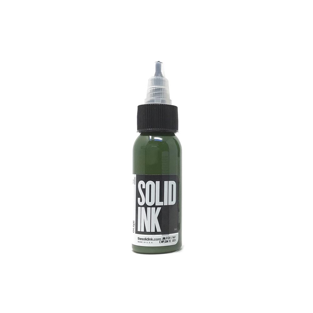 Olive — Solid Ink — 1oz Bottle
